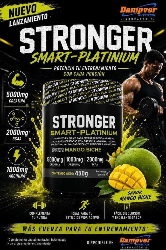 Stronger Smart-Platinium sabor mango biche
